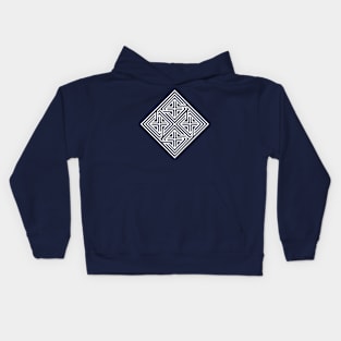 square artwork Kids Hoodie